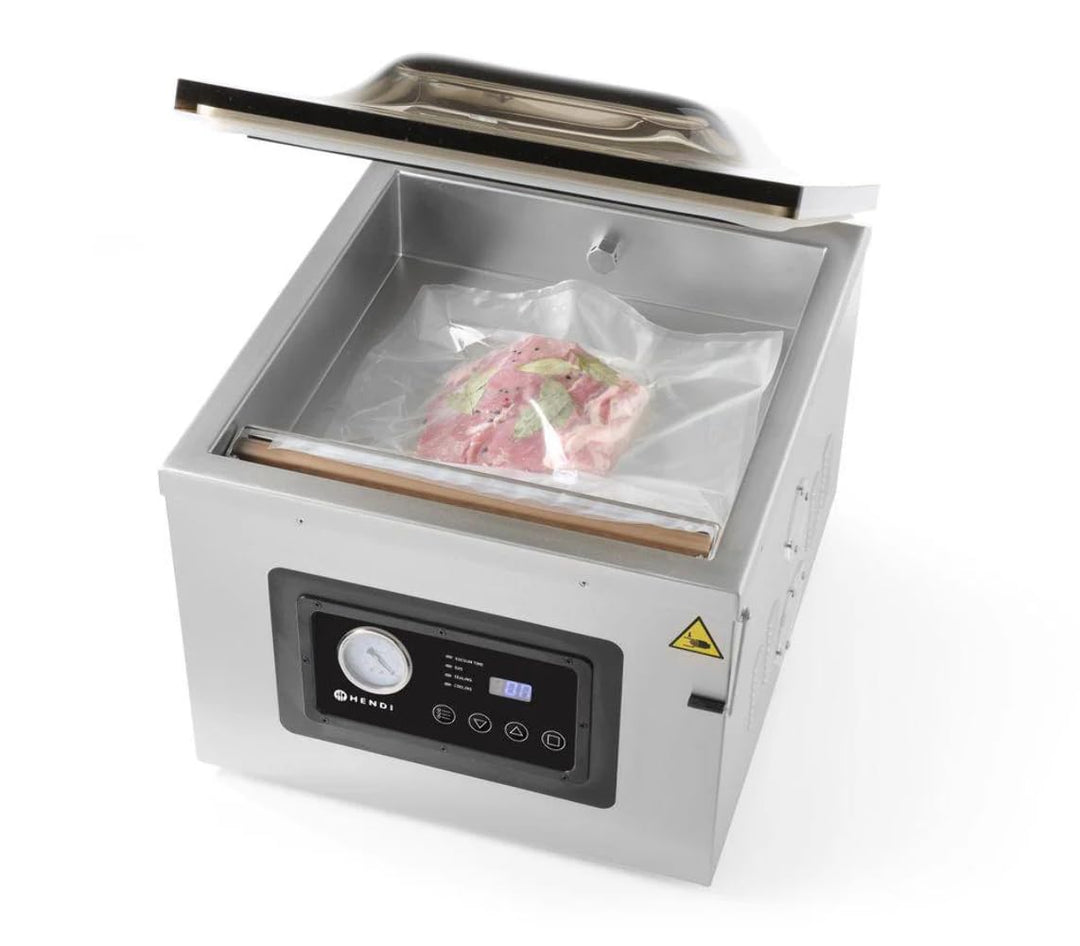 HENDI Vakuumbeutel, für Vakuum-Verpackungsmaschine, Vakuumiergerät, Kochbeutel, 75µm, -20°C bis +100