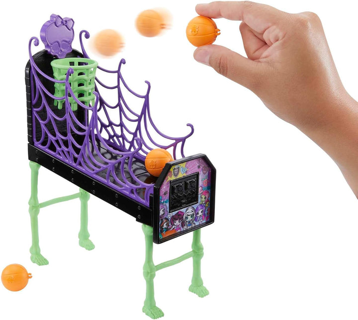 Monster High Studenten-Lounge-Spielset - Möbel und Zubehörteile für schaurig schöne Geschichten, ink