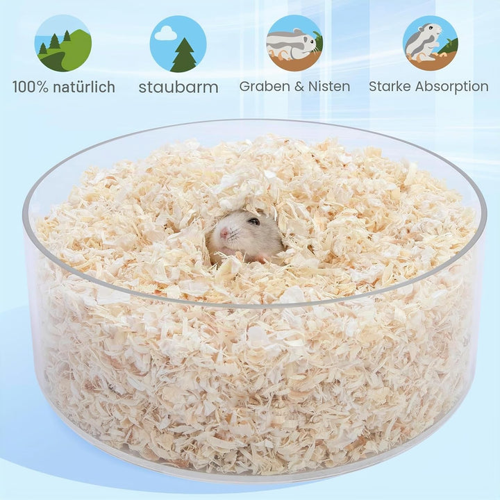 Niteangel Einstreu für Hamster, Zwerghamster, Gerbils, Mäuse, Degus, Ratten, Kaninchen, Hasen, Meers