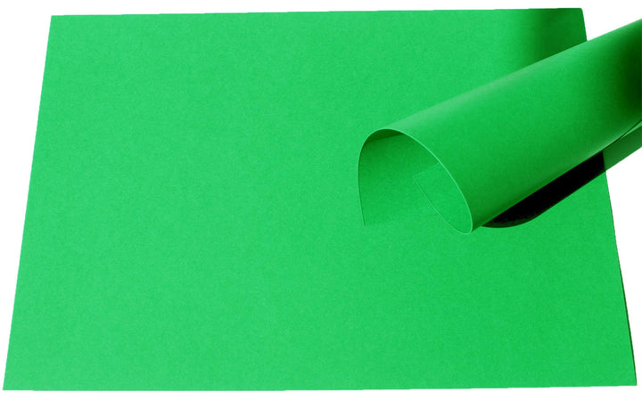 25 Blatt Ton-Bastel-Karton DIN A4 240g/m² grasgrün Dickes Ton-Papier 210x297mm super zum Basteln - k