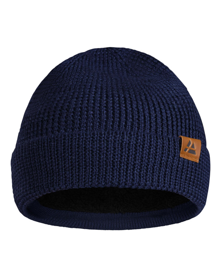 DANISH ENDURANCE Merinowolle Mütze mit Fleece, Warme Wintermütze, Stretchy & Bequem, Unisex, Beanie