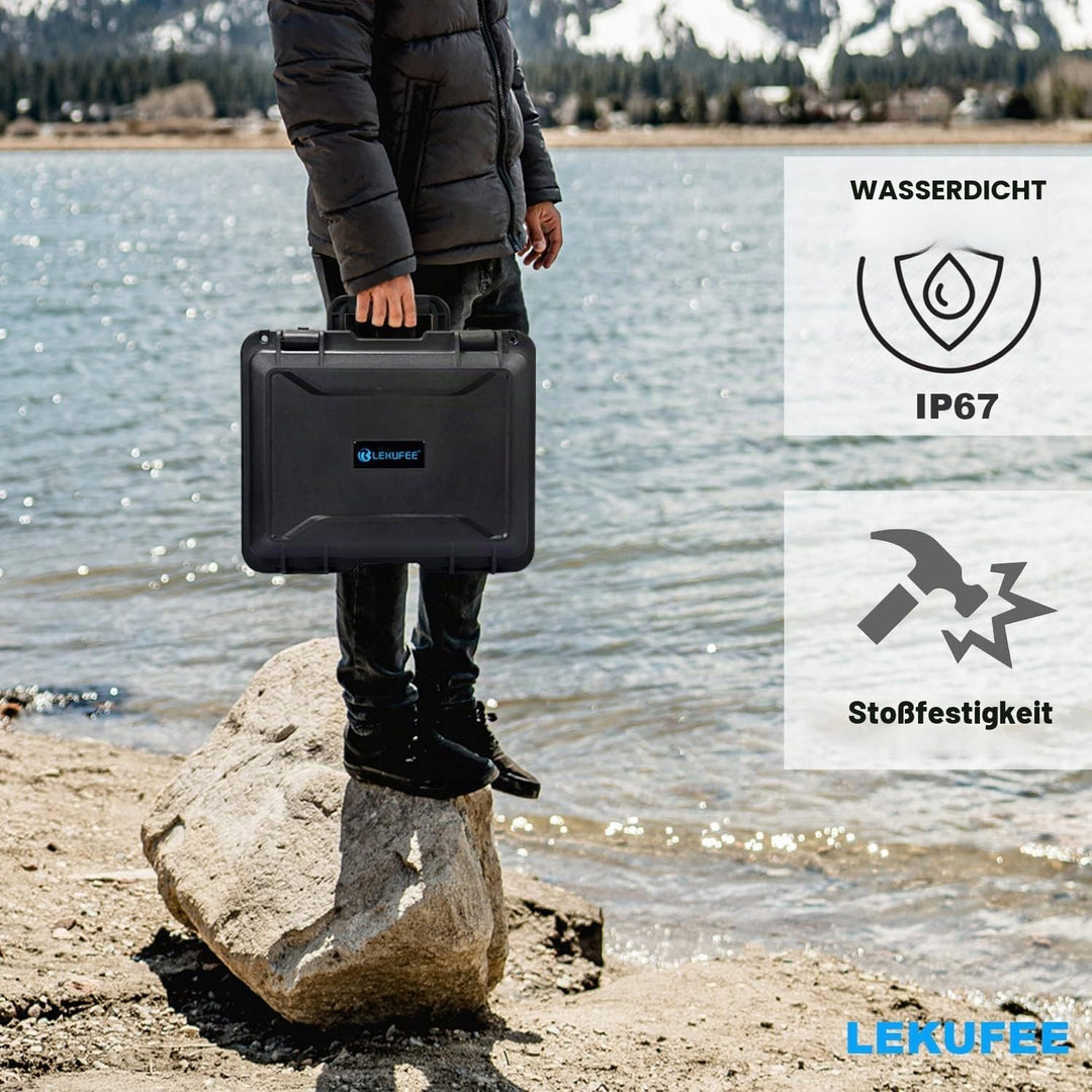 LEKUFEE wasserdichte Hartschalenkoffer für DJI Avata Explorer Combo(Goggles Integra)/ DJI Avata Pro