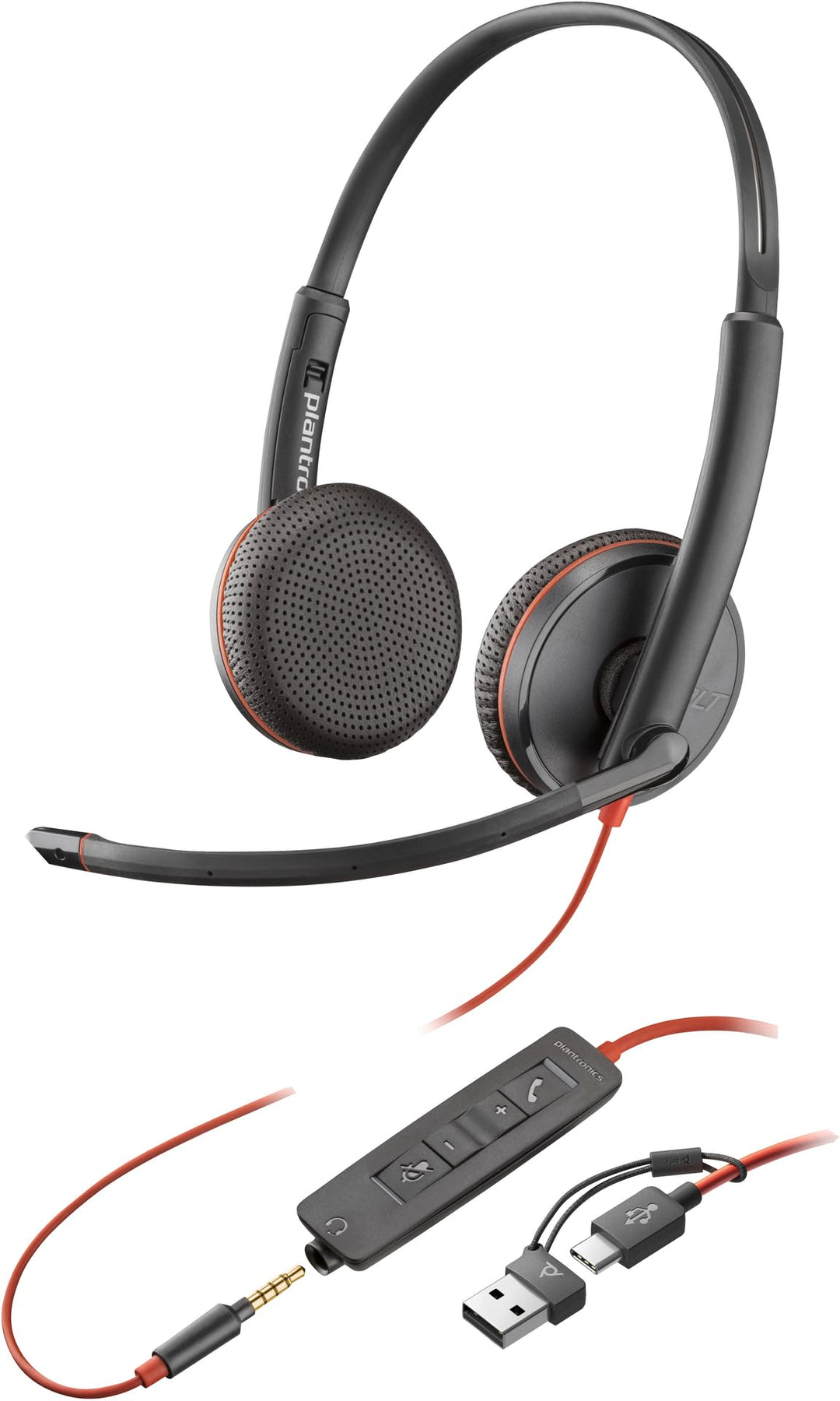 HP Poly BW 3225 USB-C HS+USB-C/A Bulk Headset Typ C