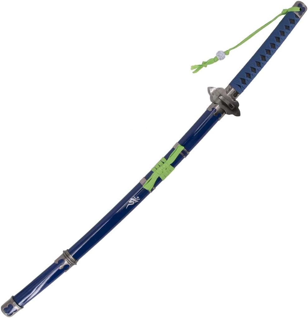 Katana Dekorative S5043 von Rin Okumura aus Blue Exorcist, inoffizielle Nachbildung, 107 cm Schwarze