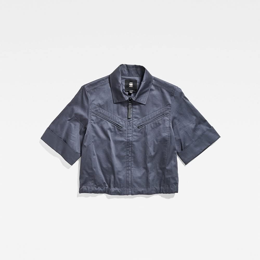 G-Star Damen Flight Top Shirts L Blau (Fantem Blue D22154-d197-863), L Blau (Fantem Blue D22154-d197