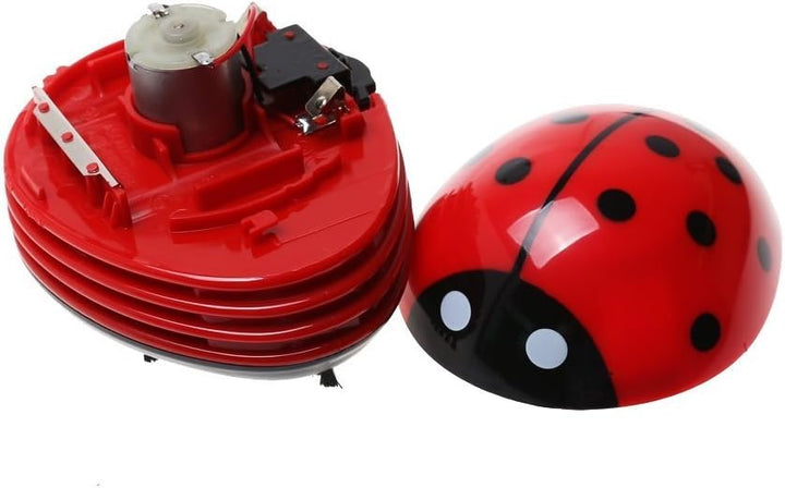 Elektrischer Tischstaubsauger,Mini Staubsauger mit Marienkäfer Design für Reinigung Auto und Desktop
