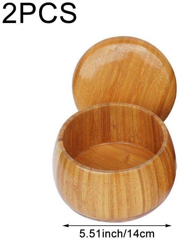 Hölzerne Go Cans 2pcd Harz Weiqi Aufbewahrungsbox Deckkomponenten Jars Halter Leere Schachbox Go Gam