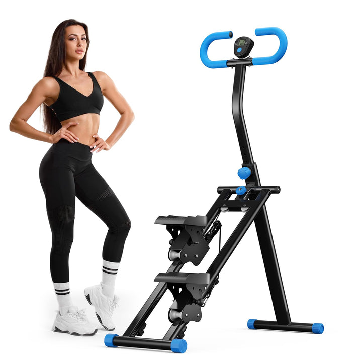 2025 Neuer Home-Fitness-Stepper, tragbarer Cross-Training-Stepper mit LCD-Bildschirm, einstellbare H