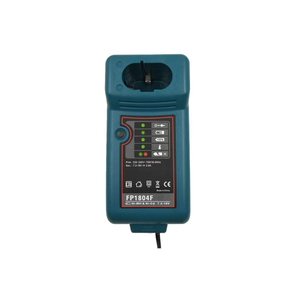 Akku Ladegerät Ladestation FP1804F 7,2V-18V Ni-MH Ni-Cd ersetzt Makita DC1414F DC1414T DC1439 DC1470