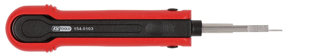 KS Tools 154.0103 Entriegelungswerkzeug für Flachstecker 1,2 mm (KOSTAL MLK)
