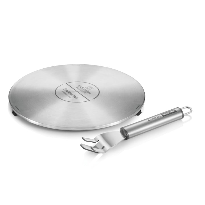 Tescoma GrandCHEF Induktions-Adapter, Edelstahl (21cm) 21 cm, 21 cm