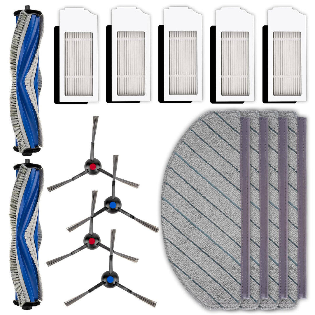 (15 Stück) N20 Plus Ersatzteile Zubehör set für ECOVACS DEEBOT N20 Plus, N20 Pro Plus Saugroboter. 2