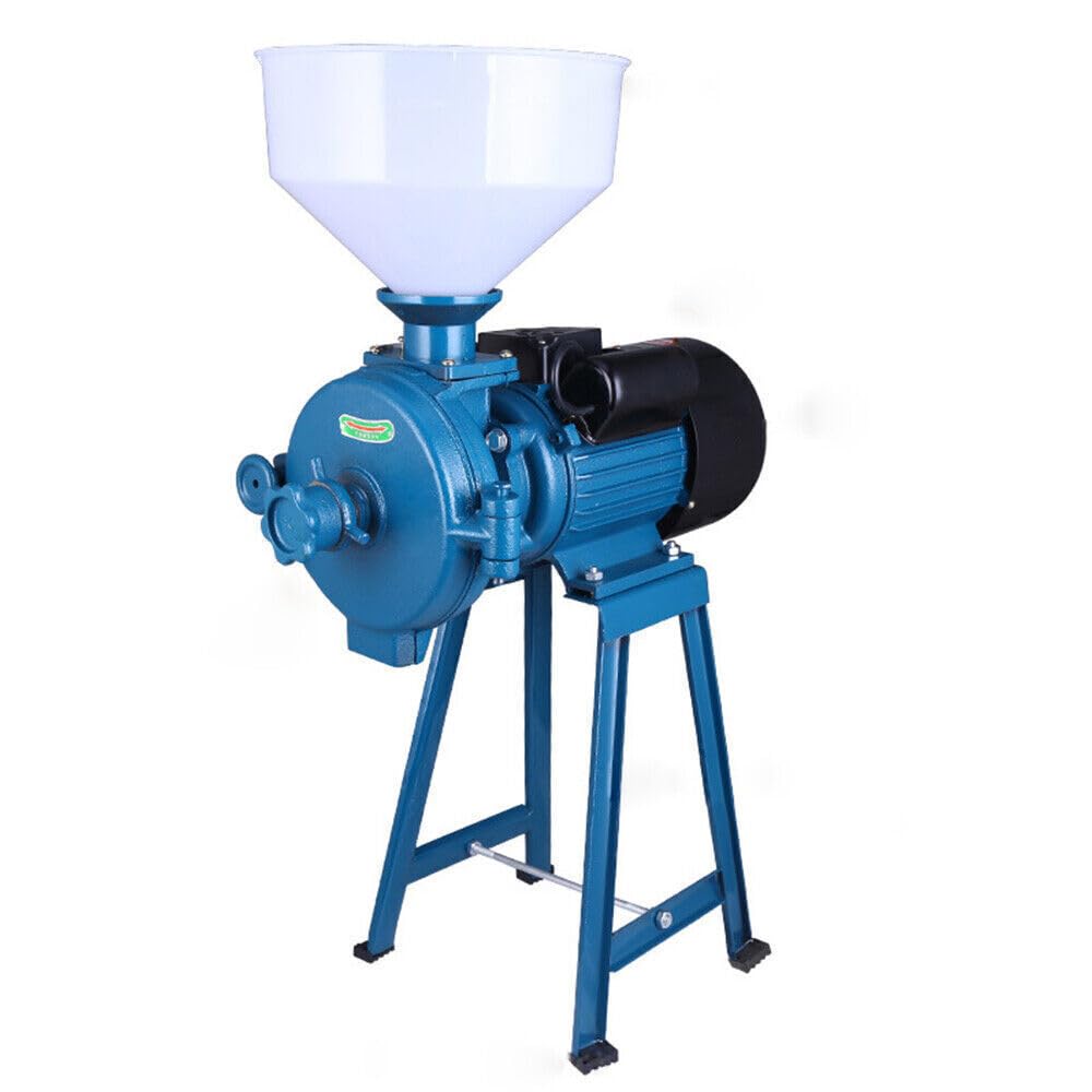 2200W elektrische Getreidemühle, Schleifer, Brecher, Getreidemühle mit Trichter Nussmühle für Reis M