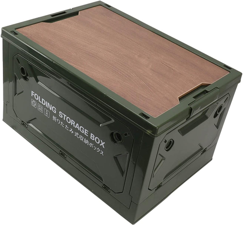 Shanrya Faltbare Aufbewahrungsbox, 5-türige Camping-Aufbewahrungsbox Modische 50L Grosse Kapazität f