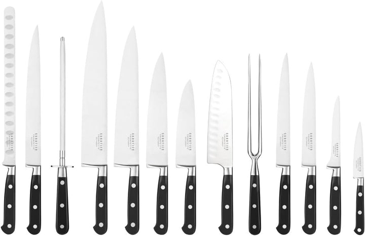 Sabatier 7437629 Tranchiergabel Origin, Edelstahl