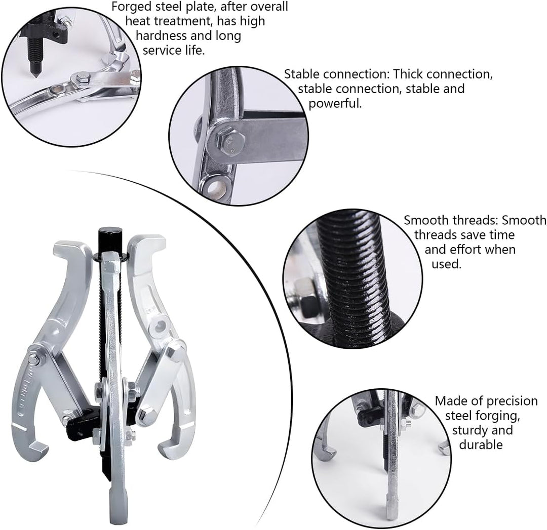 JNNJ Abzieher Werkzeug Lager, Innenlager Abzieher 3 Arm, Zahnradabzieher Abzieher Lagerabzieher, Dre