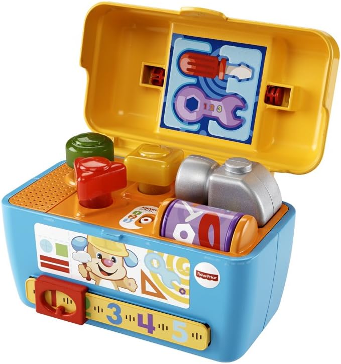 Fisher-Price - Cgv13 – Lernwecker – Werkzeugkiste zum Erlernen