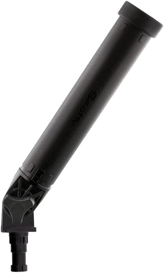 Scotty #479 Rocket Launcher Bottom Pivot Rod Holder, schwarz, Schwarz