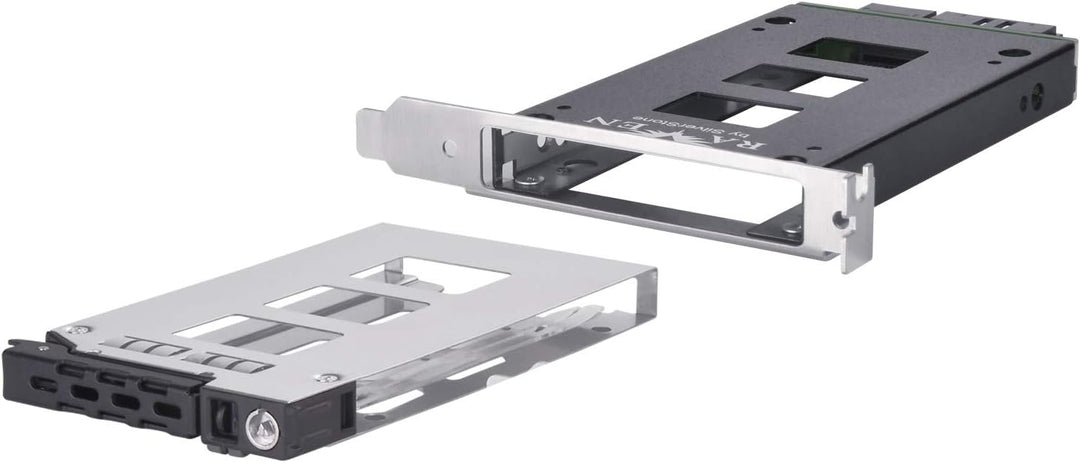 SilverStone Technology EXB02, 2,5-Zoll (9.5mm)-SAS-12-Gbit/s-oder-SATA-6-Gbit/s-zu-Erweiterungskarte