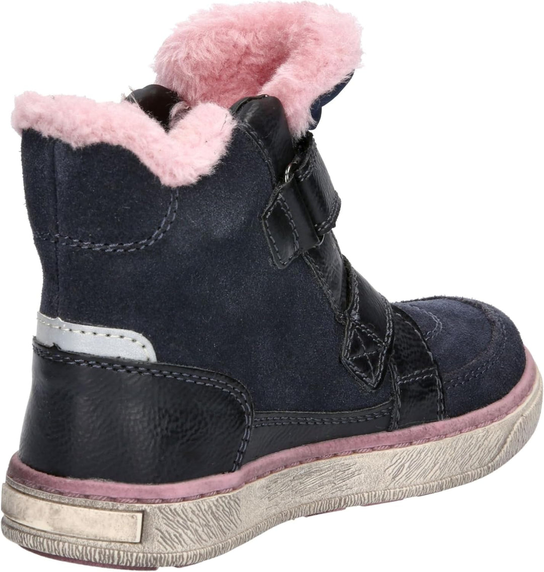 Lico Mädchen Sandrine V Schneestiefel 29 EU Marine Rosa, 29 EU Marine Rosa