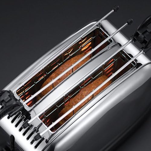 Russell Hobbs Toaster Sandwich [für 2 Scheiben inkl. Sandwich-/Panini-Zangen] Victory Edelstahl (ext