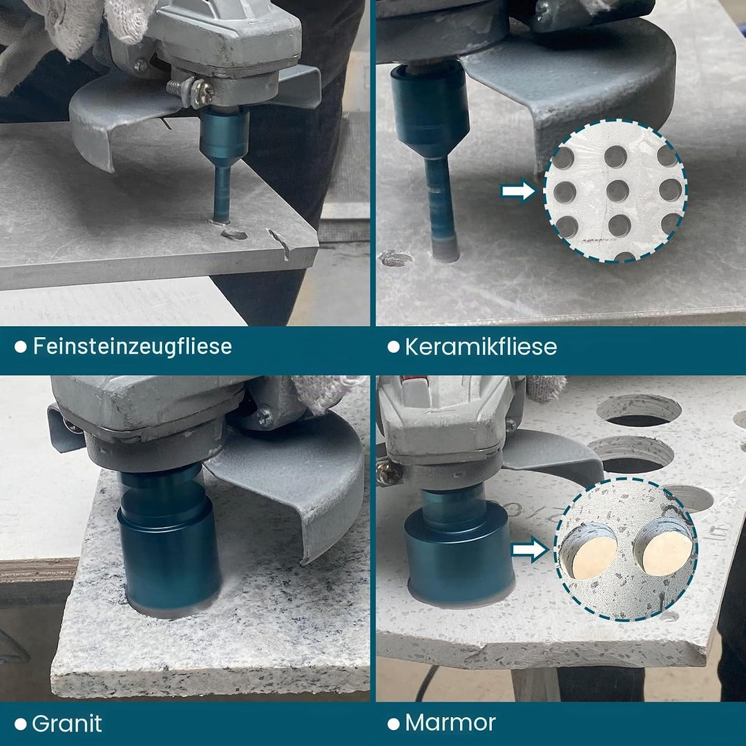 MINLAYCUT Diamant Fliesenbohrer 100mm M14 Diamant Lochsäge Fliesen für Porzellan Fliese Keramik Gran