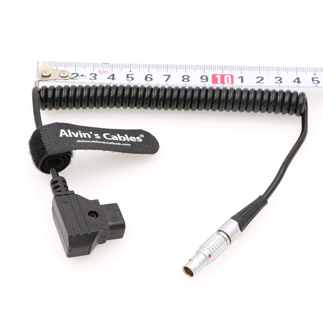 Alvin's Cables 0B 2 Pin Stecker auf Anton Bauer D-TAP Spiral Kabel Stromkabel für Teradek Bond Spira