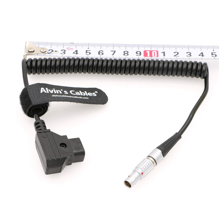 Alvin's Cables 0B 2 Pin Stecker auf Anton Bauer D-TAP Spiral Kabel Stromkabel für Teradek Bond Spira