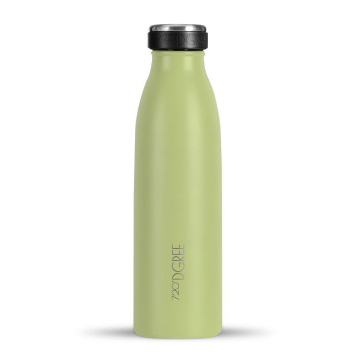 720°DGREE Edelstahl Trinkflasche “milkyBottle” - 500ml - Perfekt für Kinder, BPA-Frei, Auslaufsicher
