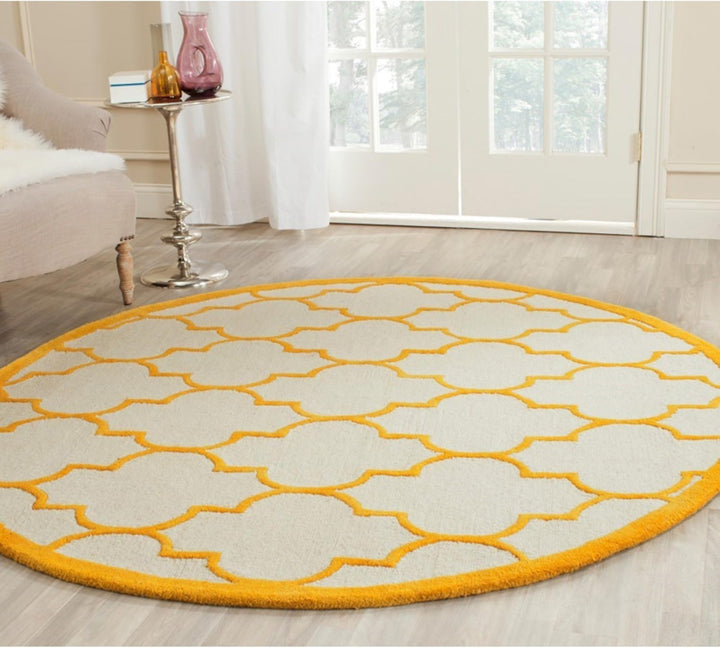 SAFAVIEH Spalier Teppich für Wohnzimmer, Esszimmer, Schlafzimmer - Cambridge Collection, Kurzer Flor