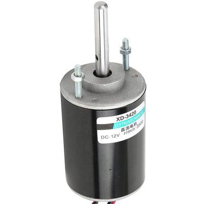 12v Getriebemotor, Mini 12V/24V CW/CCW Permanentmagnet-DC-Motor Reversibler elektrischer Getriebemot