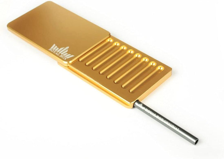 Royal Box Schnupfset - Sniff Kit - Gold Classic, Gold