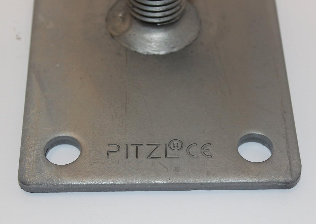Pitzl Pfostenträger Typ 10920.1000 ZiNiP beschichtet rechts/Links, silber Höhe (mm):