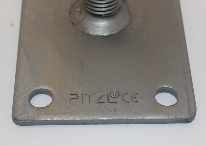 Pitzl Pfostenträger Typ 10920.1000 ZiNiP beschichtet rechts/Links, silber Höhe (mm):