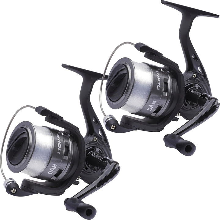 D-A-M Karpfen Set komplett Carp-X - Angelset 2 Karpfenruten + 2 Rollen 3,60 m