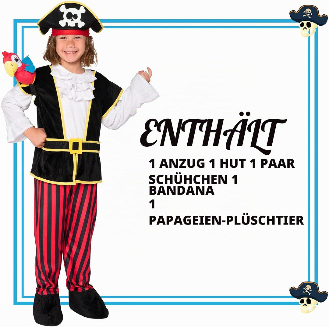 Spooktacular Creations Piraten Kostüm für Babys Kleinkinder Halloween Süsses oder Saures, Verkleidun