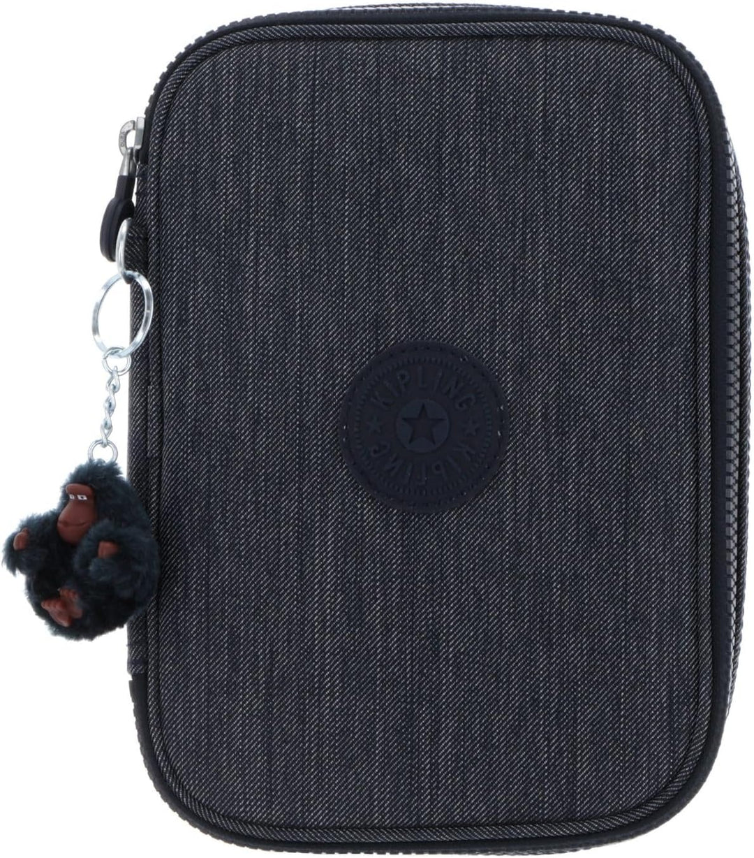 Kipling 100 PENS, Grosses Federmäppchen für bis zu 100 Stifte, 21 cm, 1.5 L, Marine Nary Marine Navy