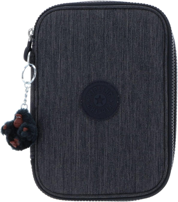 Kipling 100 PENS, Grosses Federmäppchen für bis zu 100 Stifte, 21 cm, 1.5 L, Marine Nary Marine Navy