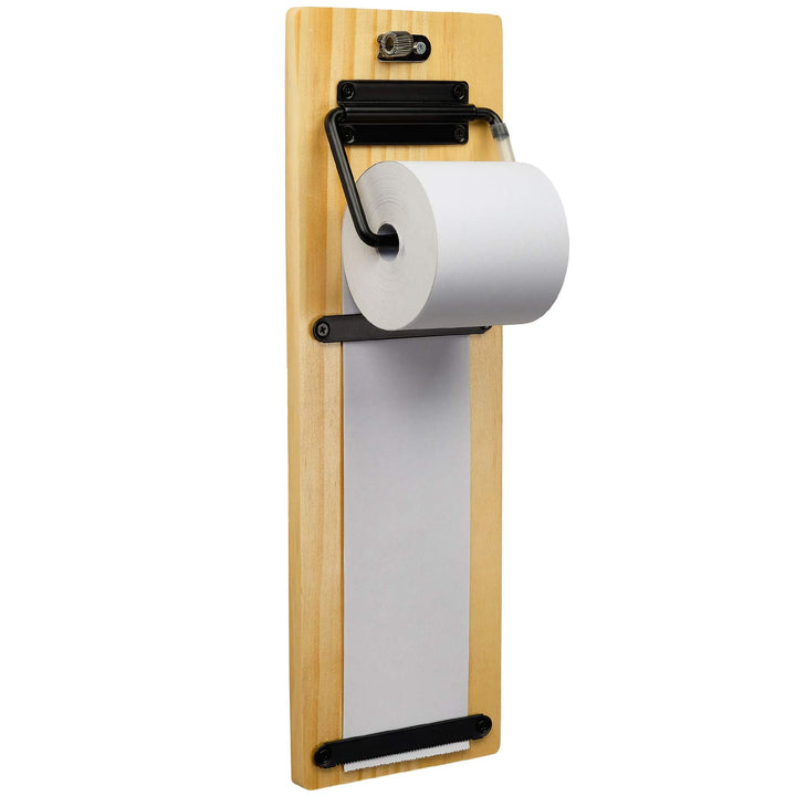 Excello Global Products Wandmontierter Notizpapierspender mit einer 4,6 m langen Papierrolle im Lief