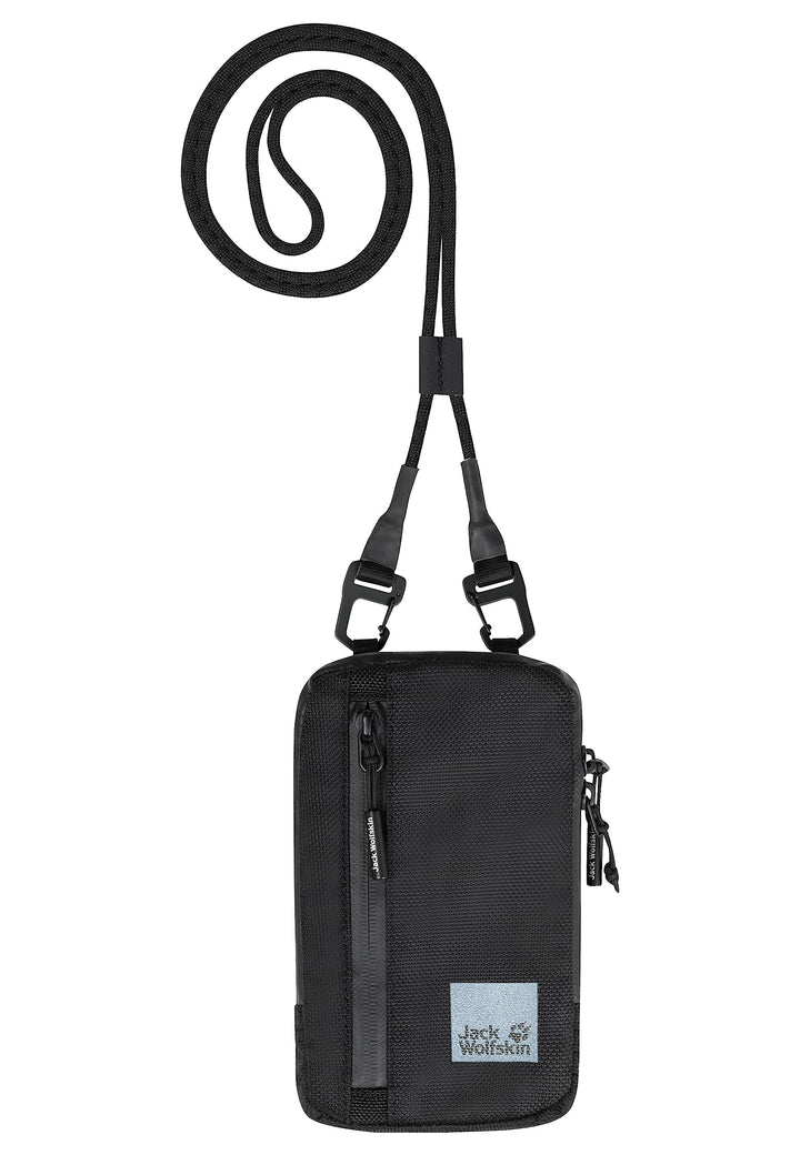JACK WOLFSKIN Frankfurt Phone Pouch Ultra Black Einheitsgrösse, Einheitsgrösse