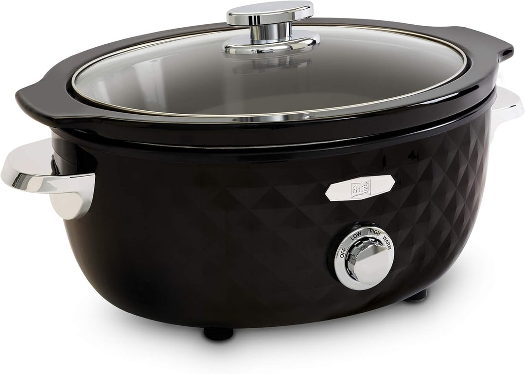 FRITEL Slow Cooker SC 2290 - Elektrischer Schmortopf/Crock Pot - 5,5 l - 210 W - 4 bis 8 Pers. - Ker