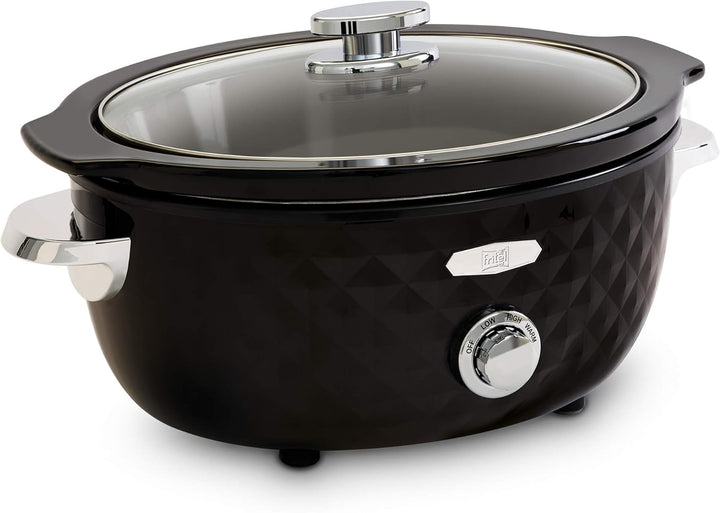 FRITEL Slow Cooker SC 2290 - Elektrischer Schmortopf/Crock Pot - 5,5 l - 210 W - 4 bis 8 Pers. - Ker