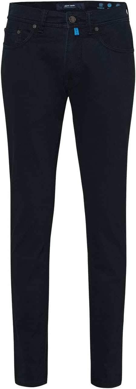 Pierre Cardin Herren 5 Pocket Stoffhose 30W / 32L Marine, 30W / 34L