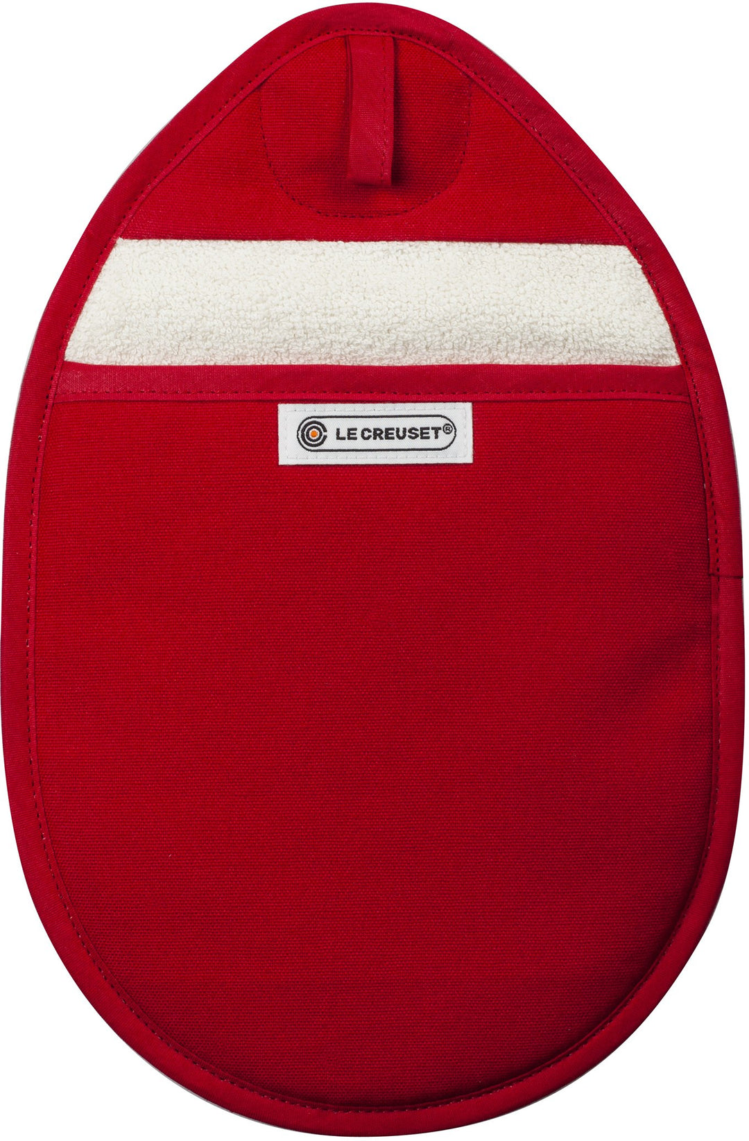 Le Creuset Topflappen, 100% Baumwolle, 12.5 in / 32 cm lang, Cerise, 95002700060000 Kirschrot, Kirsc