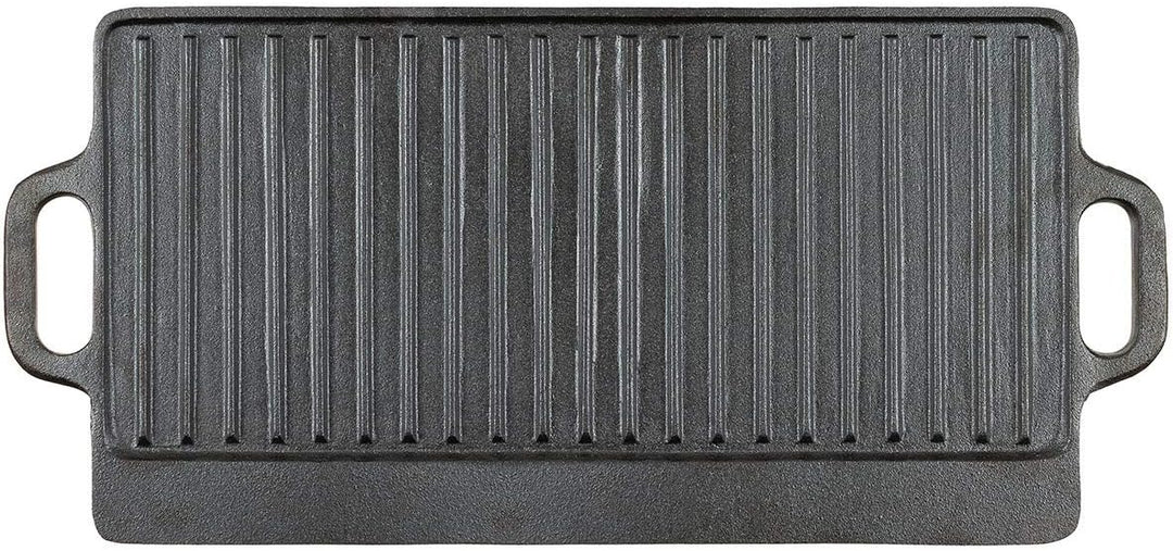 Max-Fuchs Max-Fuchs Max-Fuchs Unisex – Erwachsene Grillplatte-33625A Grillplatte, Schwarz, L Max-Fuc