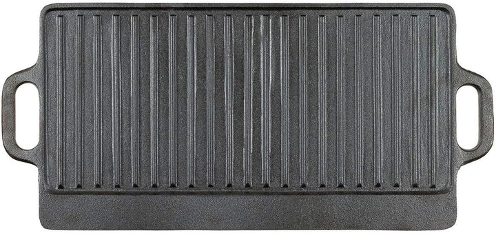 Max-Fuchs Max-Fuchs Max-Fuchs Unisex – Erwachsene Grillplatte-33625A Grillplatte, Schwarz, L Max-Fuc