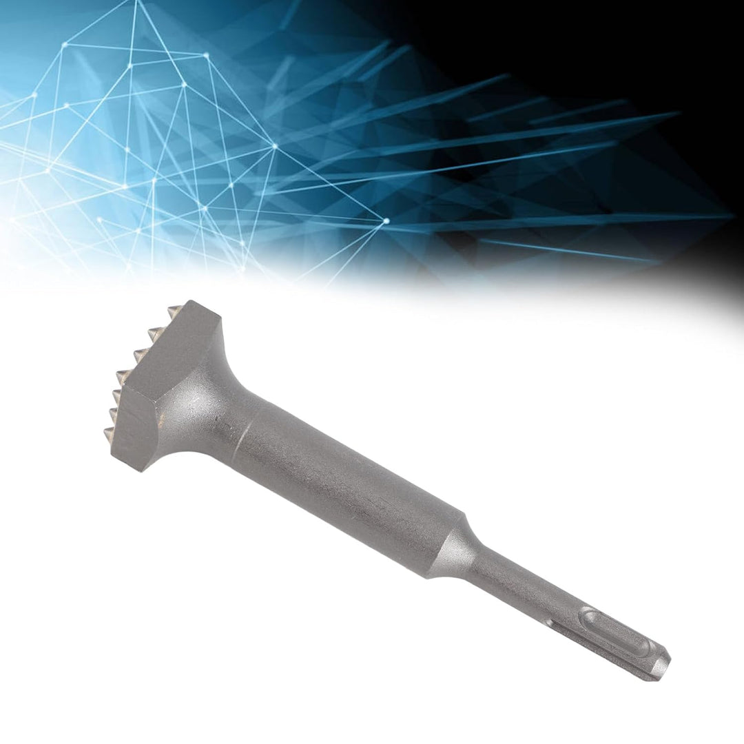 ZAWELIYO Hammer, Elektrischer Blumen-Vierkantkopf-Hammerbohrer, Quadratischer Kopf, 40Cr-Stahlmeisse