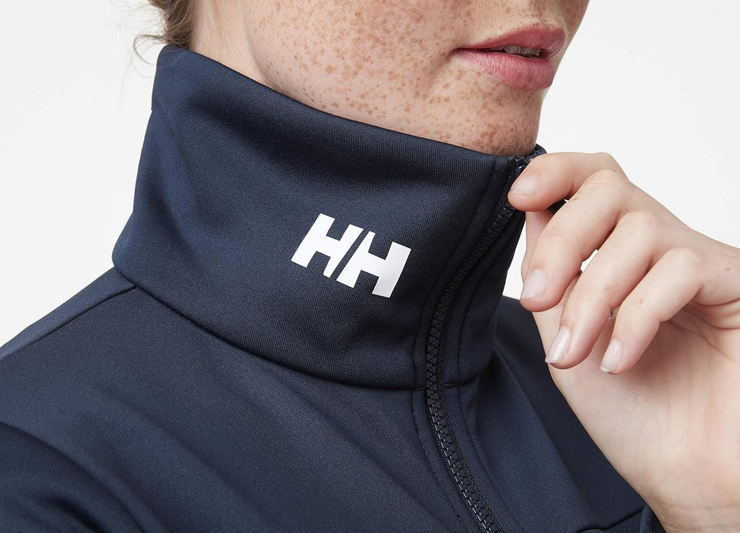 Helly Hansen Damen W Crew Fleece Jacket Fleece-Jacke (1er Pack) XS Marineblau, XS Marineblau