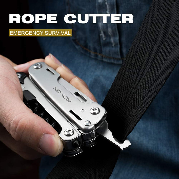 KH-Security 350136 security Unisex – Erwachsene Roxon Storm Multifunktionstool 16 teilig Multitool,