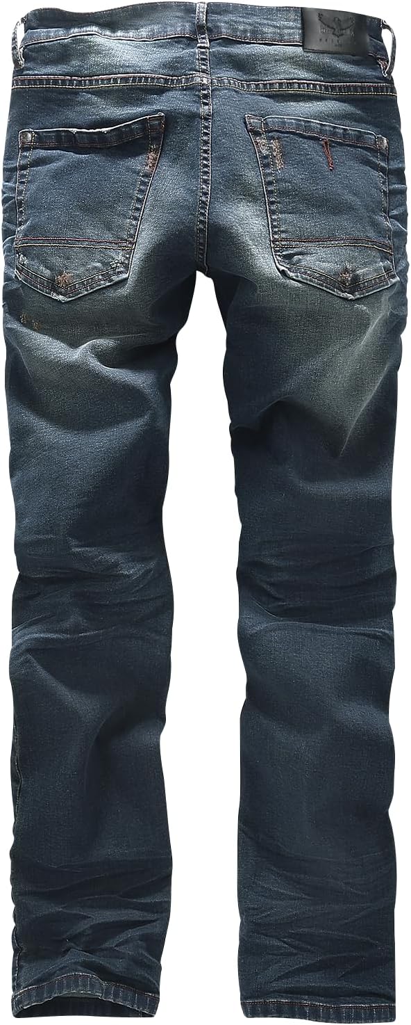 Black Premium by EMP Herren Blaue Jeans mit Kordel-Detail 30W / 32L Blau, 30W / 32L Blau